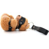 BDSMaster Ours Peluche Porte-Clés Beari Bell Noir